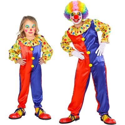 Costume da Clown Rosso e Blu Widmann per Bambini e Ragazzi - Costume Costume da Clown Rosso e Blu Widmann per Bambini e Ragazzi - Costume