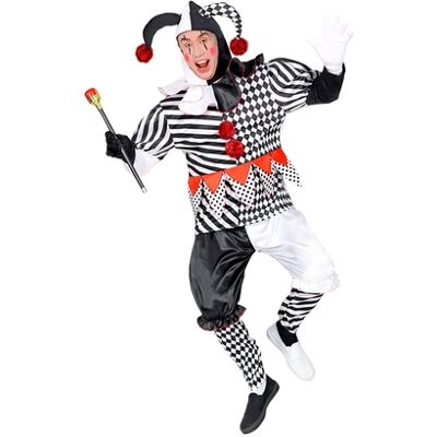 Harlequin - Harlequin - nero-bianco - S - Costume Harlequin - Harlequin - nero-bianco - S - Costume
