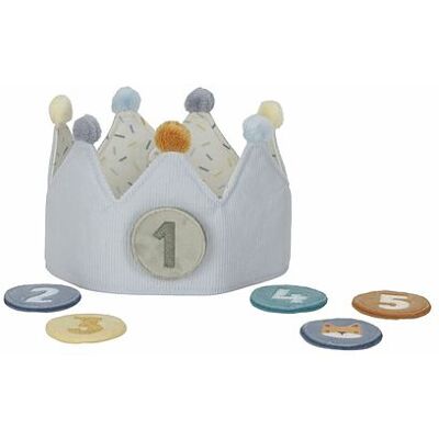 Little Dutch - Corona Di Compleanno Con Numeri Azzurra (LD4516) Little Dutch - Corona Di Compleanno Con Numeri Azzurra (LD4516)