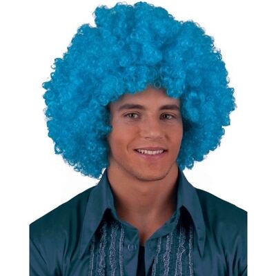 Espa NV - Parrucca Disco Afro Blue (57629) Espa NV - Parrucca Disco Afro Blue (57629)