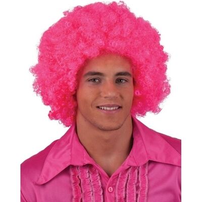Espa NV - Parrucca Disco Afro Fucsia (57630) Espa NV - Parrucca Disco Afro Fucsia (57630)