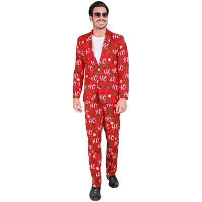 Costume di Natale Rosso Ho Ho - Abbigliamento Costume di Natale Rosso Ho Ho - Abbigliamento