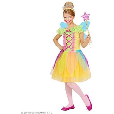 Costume da Fatina Arcobaleno Widmann - 5-7 Anni Costume da Fatina Arcobaleno Widmann - 5-7 Anni