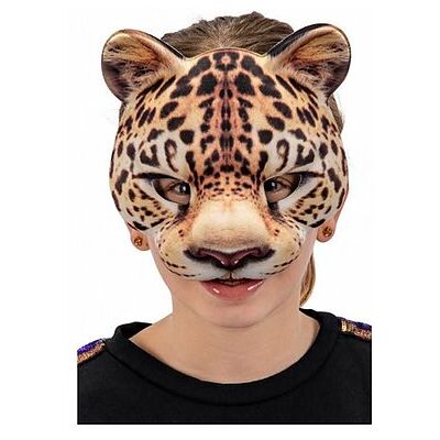 Carnival Toys - Leopard Mask - Leopard - Fabric - Mask Carnival Toys - Leopard Mask - Leopard - Fabric - Mask