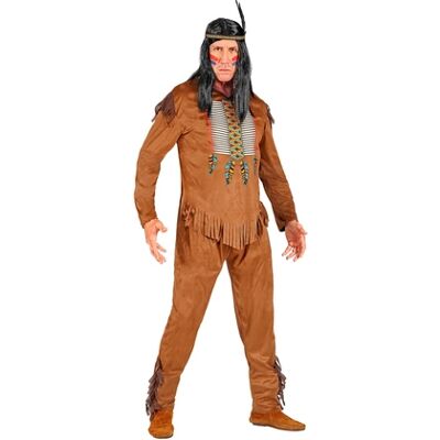 WIDMANN - Cheyenne Indian - Marrone - XL - Costume WIDMANN - Cheyenne Indian - Marrone - XL - Costume