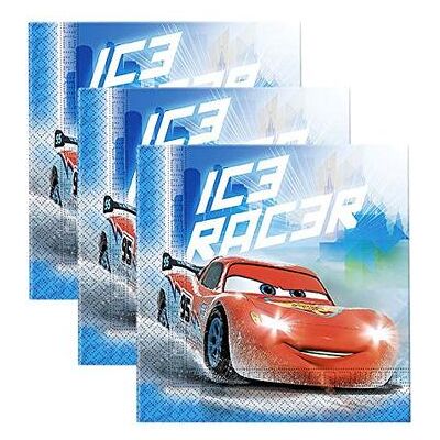 Procos - Disney Cars Ice - 33x33 cm - Tovaglioli doppi Procos - Disney Cars Ice - 33x33 cm - Tovaglioli doppi
