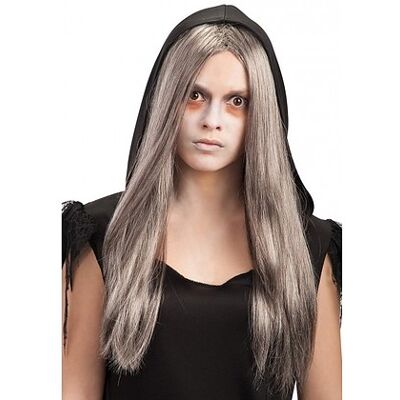 Carnival Toys - Parrucca Liscia Lunga Grigia Carnival Toys - Parrucca Liscia Lunga Grigia