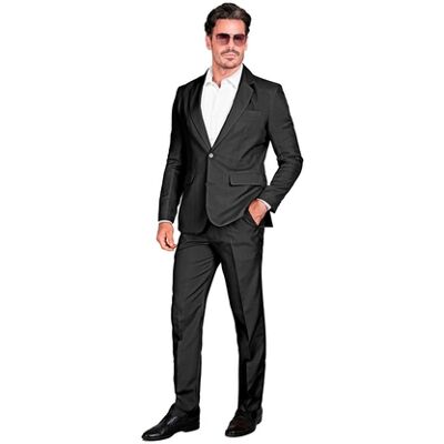 Fato de Mafioso Abito Nero - Abito Fato de Mafioso Abito Nero - Abito