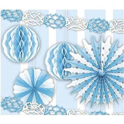 Pegaso - FESTONE AZZURRO SET PZ.6 (919F) Pegaso - FESTONE AZZURRO SET PZ.6 (919F)