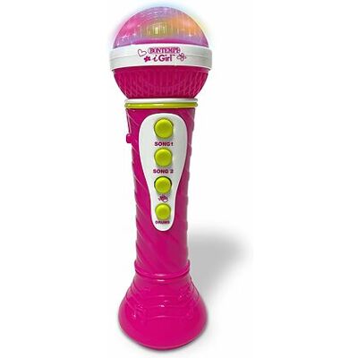 Bontempi - Microfono Karaoke Con Effetti Luminosi Rosa (412072) Bontempi - Microfono Karaoke Con Effetti Luminosi Rosa (412072)
