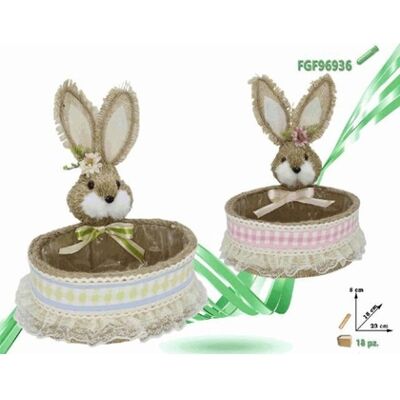 F.G.F. - Cesto Con Decorazione Pasquale (496936) F.G.F. - Cesto Con Decorazione Pasquale (496936)