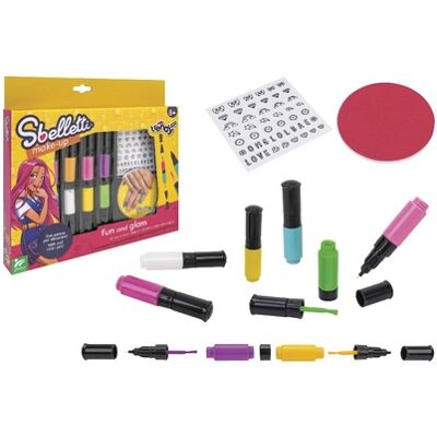 Globo - Sbelletti Decora Unghie Con 8 Smalti Globo - Sbelletti Decora Unghie Con 8 Smalti