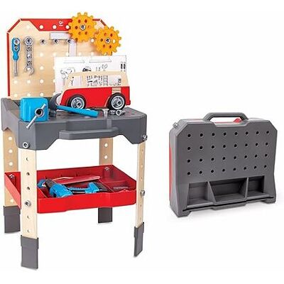 Hape - Banco Da Lavoro Junior Inventor (E3036) Hape - Banco Da Lavoro Junior Inventor (E3036)