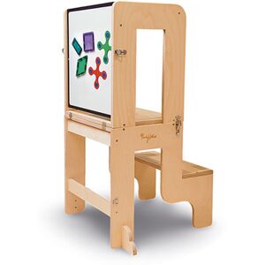 Family Nation - Torre Montessori 3 in 1 in legno con Lavagna - Tavolo Family Nation - Torre Montessori 3 in 1 in legno con Lavagna - Tavolo