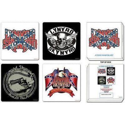Rock Off - Lynyrd Skynyrd: Mixed Designs (Set 4 Sottobicchieri) Rock Off - Lynyrd Skynyrd: Mixed Designs (Set 4 Sottobicchieri)