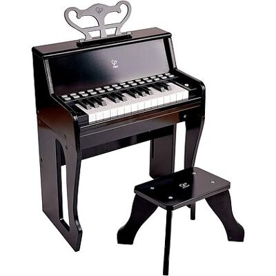 Hape - Piano impara con le luci con sgabello (E0629) Hape - Piano impara con le luci con sgabello (E0629)