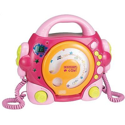 Bontempi - Lettore CD con due microfoni Sing-a-Long (439971) Bontempi - Lettore CD con due microfoni Sing-a-Long (439971)