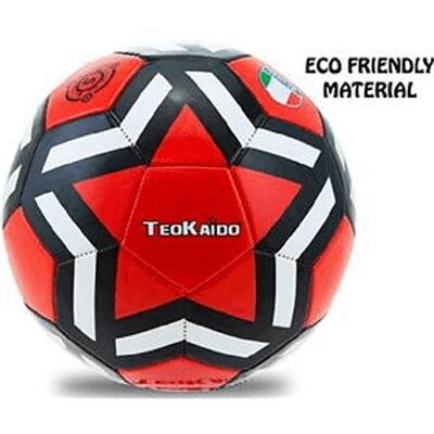 Teorema - Pallone Calcio Rosso-Nero 230 (51925) Teorema - Pallone Calcio Rosso-Nero 230 (51925)