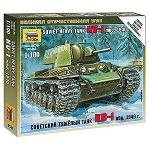 Zvezda - Soviet Heavy Tank Kv - 1 (6141ZS) Zvezda - Soviet Heavy Tank Kv - 1 (6141ZS)