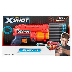 Zuru - X-Shot Fury 4 16 proiettili di gomma (36377) Zuru - X-Shot Fury 4 16 proiettili di gomma (36377)