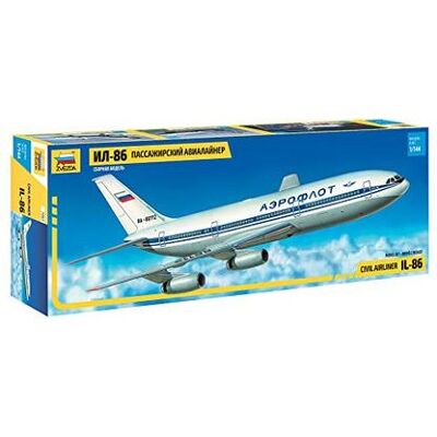 Kit Modello Ilyushin IL-86 1/144 - Grande Aereo Kit Modello Ilyushin IL-86 1/144 - Grande Aereo
