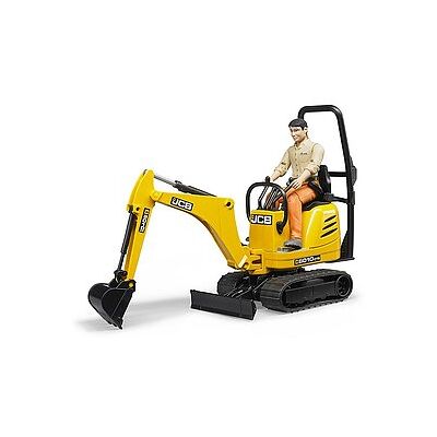 Bruder - Escavatore JCB 8010 CTS con personaggio (62002) Bruder - Escavatore JCB 8010 CTS con personaggio (62002)