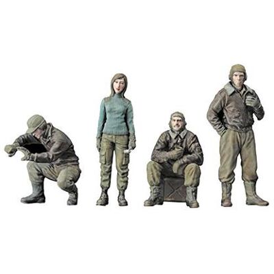 Hasegawa - Ma.K Figure Set A Mercenary Troops' Arms Cold District Hasegawa - Ma.K Figure Set A Mercenary Troops' Arms Cold District