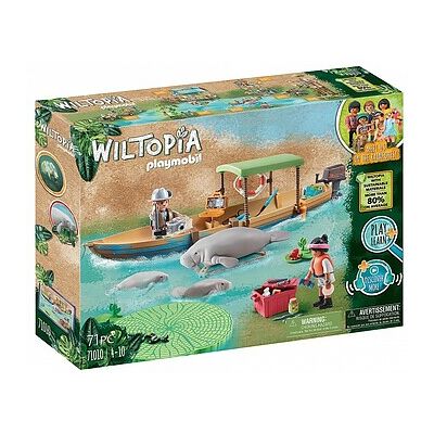 Playmobil - Gita in barca e Lamantini della foresta Amazzonica (71010) Playmobil - Gita in barca e Lamantini della foresta Amazzonica (71010)