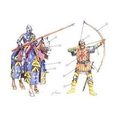 Italeri - 100 Years War-British Warriors Italeri - 100 Years War-British Warriors