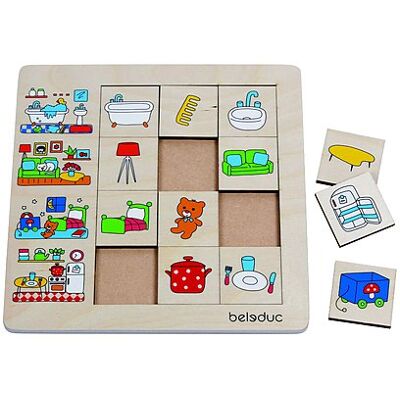 Hape - Sorting Set "Our Home" (11040) Hape - Sorting Set "Our Home" (11040)