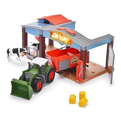 Set Stazione Agricola Dickie con Trattore Set Stazione Agricola Dickie con Trattore