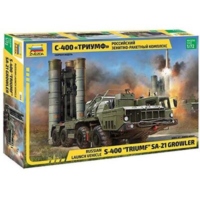 Zvezda - 1/72 S-400 Triumf Missile System (ZS5068) Zvezda - 1/72 S-400 Triumf Missile System (ZS5068)