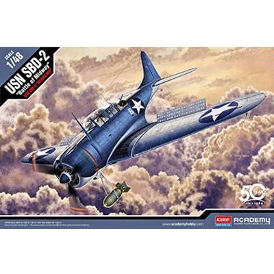 Academy - 1/48 Usn Sbd-2 Midway (AC12335) Academy - 1/48 Usn Sbd-2 Midway (AC12335)