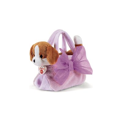Trudi - Cane In Borsetta Fiocco XS (56082) Trudi - Cane In Borsetta Fiocco XS (56082)