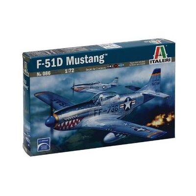 Italeri - Aereo P-51D Mustang (0086S) Italeri - Aereo P-51D Mustang (0086S)