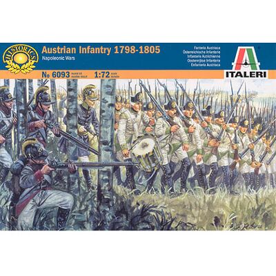 Italeri - Fanteria austriaca Guerre Napoleoniche 1798-1805 (6093S) Italeri - Fanteria austriaca Guerre Napoleoniche 1798-1805 (6093S)