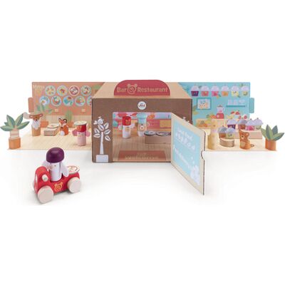 Sevi - land Ristorante (12pz+casetta) (83097) Sevi - land Ristorante (12pz+casetta) (83097)