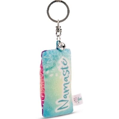 Nici Gmbh - Mini Cuscino Di Peluche Portachiavi Namaste 8 Cm Nici Gmbh - Mini Cuscino Di Peluche Portachiavi Namaste 8 Cm