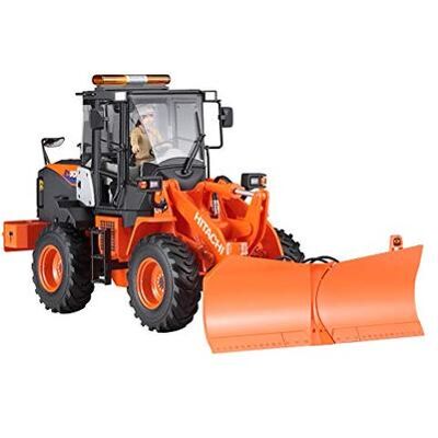 Hasegawa - Hitachi Radlader Zw-100-6 Con Spazzaneve Scala 1/35 (HA6610 Hasegawa - Hitachi Radlader Zw-100-6 Con Spazzaneve Scala 1/35 (HA6610