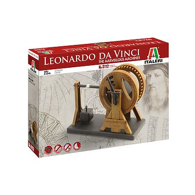 Italeri - Gru a leva Leonardo Da Vinci (IT3112) Italeri - Gru a leva Leonardo Da Vinci (IT3112)