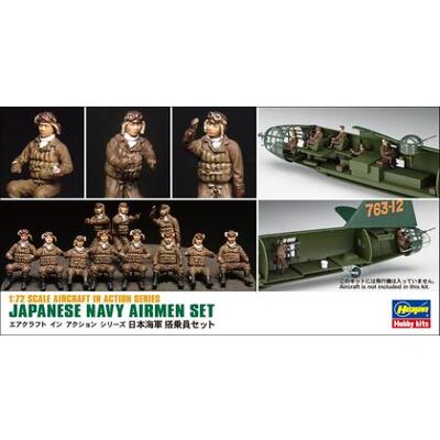 Hasegawa - 1/72 Japanese Navy Airmen Set Ha35116 (HASX72-16) Hasegawa - 1/72 Japanese Navy Airmen Set Ha35116 (HASX72-16)