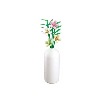 Sluban - Costruzioni Fiore Fresia Con Vaso (000113) Sluban - Costruzioni Fiore Fresia Con Vaso (000113)