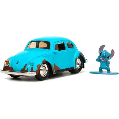Jada - Lilo & Stitch 1959 VW Beetle Scala 1:32 + Stitch Jada - Lilo & Stitch 1959 VW Beetle Scala 1:32 + Stitch