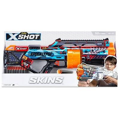 Zuru - X-Shot Skins - Last Stand Con 16 Dardi Zuru - X-Shot Skins - Last Stand Con 16 Dardi