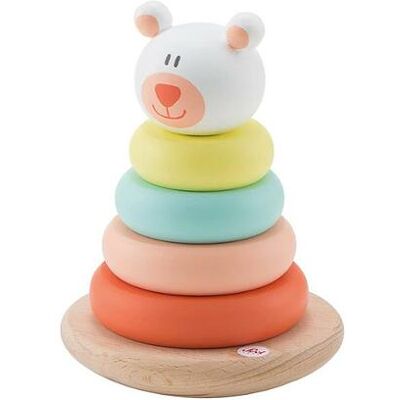 Sevi - Impilabile tattile magnetico Orso (6 pz) (83124) Sevi - Impilabile tattile magnetico Orso (6 pz) (83124)