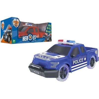 Globo - Auto Polizia/Pompieri Luci Suoni Mistero Globo - Auto Polizia/Pompieri Luci Suoni Mistero