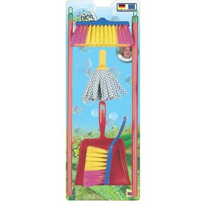 Theo Klein - Set Scopa mocio 4 pezzi (6125) Theo Klein - Set Scopa mocio 4 pezzi (6125)