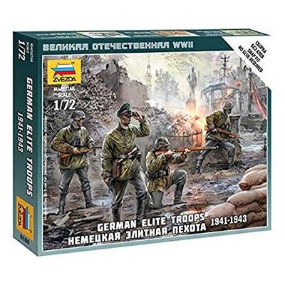 Zvezda - German Elite Troops 1939-43 Zvezda - German Elite Troops 1939-43