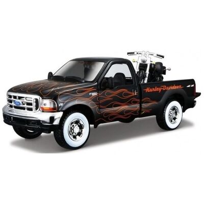 Harley Davidson Ford Super Duty pick-up 2002 - Auto giocattolo Harley Davidson Ford Super Duty pick-up 2002 - Auto giocattolo