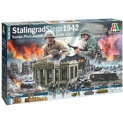 Italeri - Diorama Set battaglia di Stalingrado WWII Stalingrad Siege U Italeri - Diorama Set battaglia di Stalingrado WWII Stalingrad Siege U